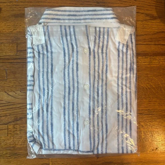 Bershka Mens Golf Button Down Polo Short Sleeve Shirt - Picture 4 of 4